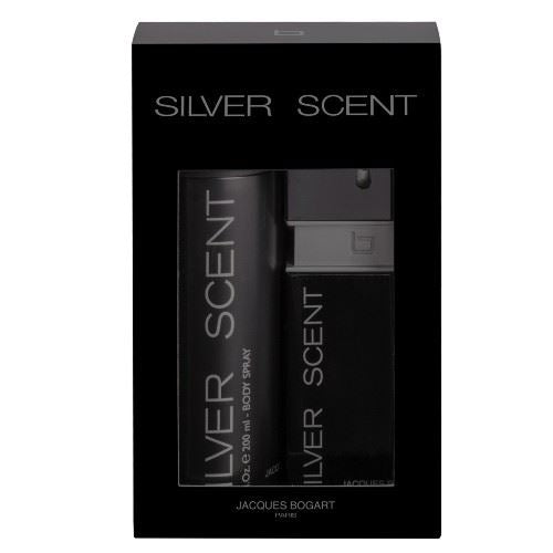 Conjunto Jacques Bogart Silver Scent Masculino - Eau de Toilette 100ml + Body Spray 200ml