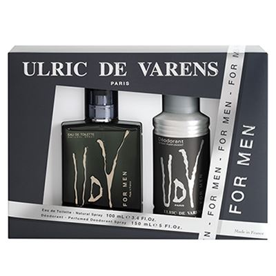 Kit Udv For Men Ulric de Varens Perfume Masculino Eau de Toilette 100ml + Desodorante Natural Spray 200ml