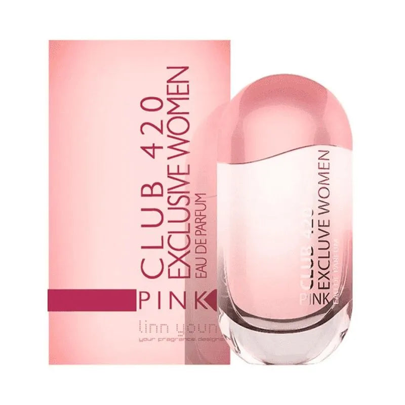Perfume Feminino Eau de Parfum Coscentra Club 420 Pink Linn Young 100ml