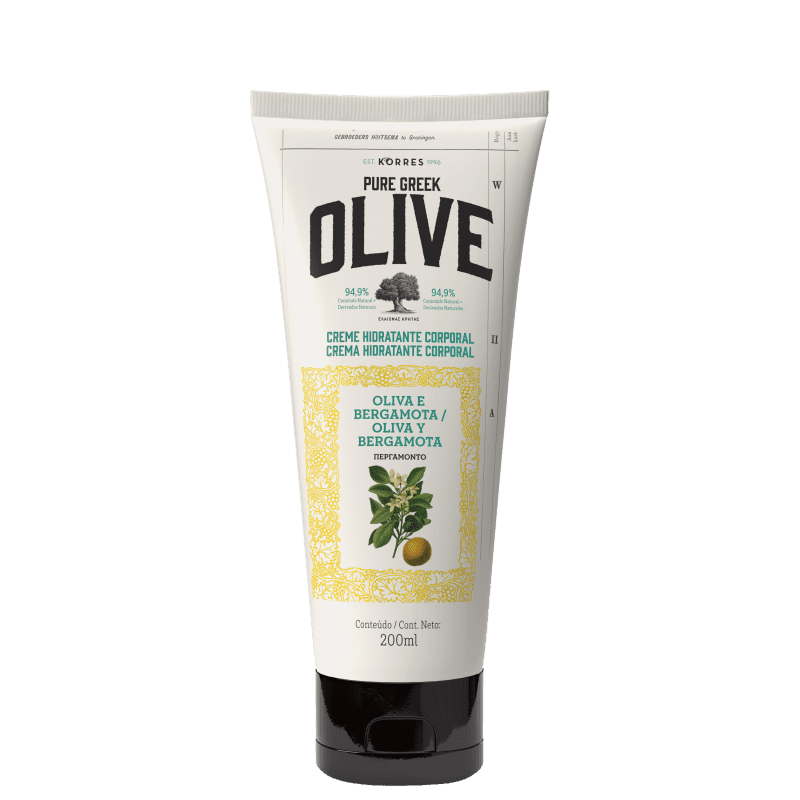 Korres Creme Hidratante Corporal Oliva e Bergamota