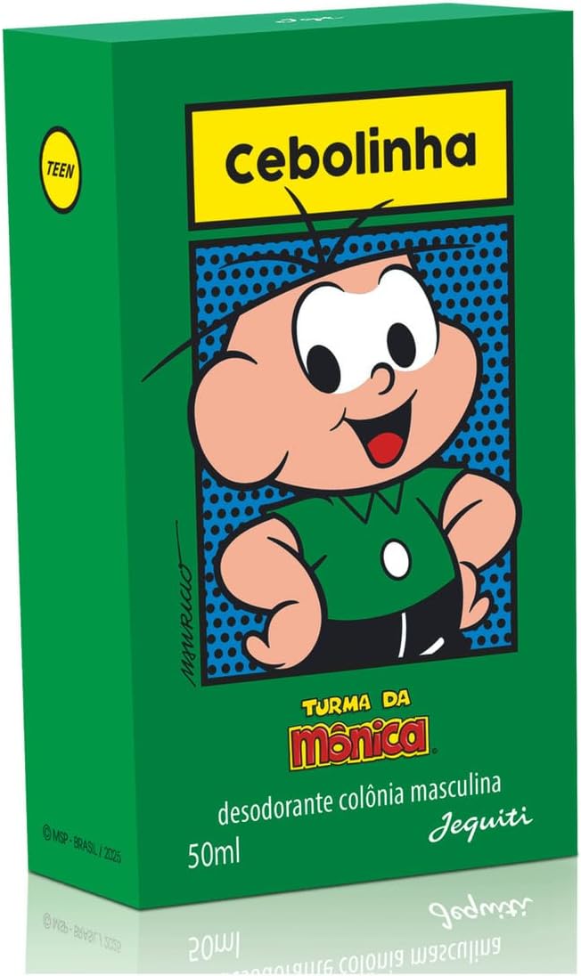 Cebolinha Desodorante Colônia Jequiti, 50ml
