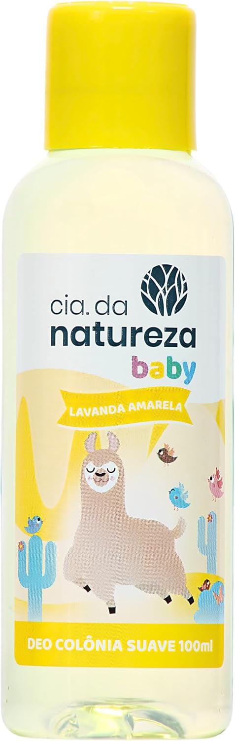 Cia. da natureza, Deo Colônia Infantil, Lavanda Amarela, 100ml