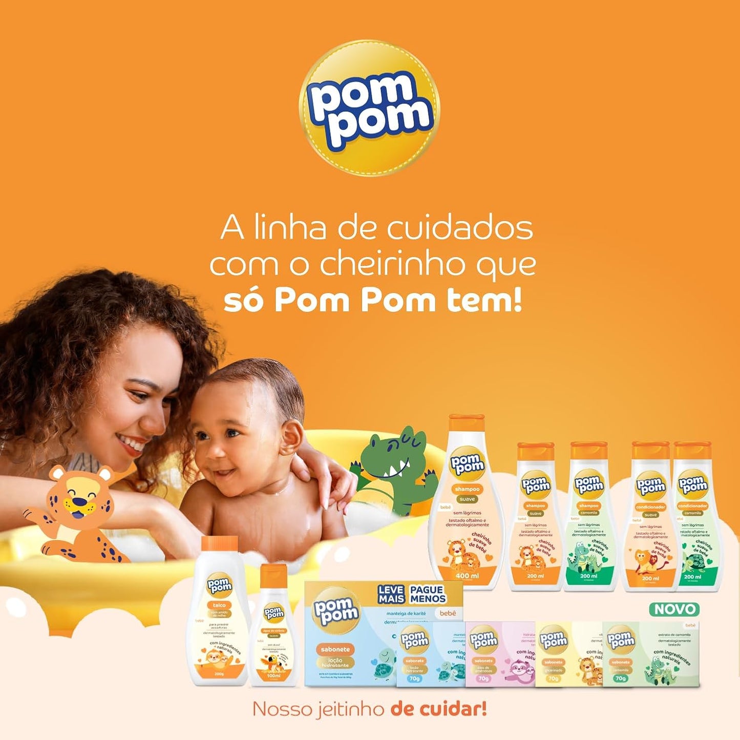 Pom Pom Água De Colônia 100Ml