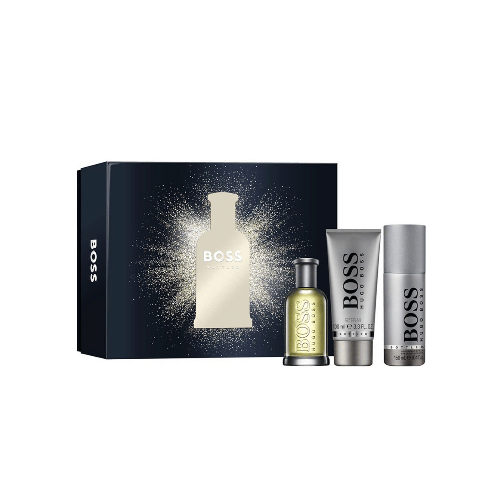 Hugo Boss Kit Bottled Eau de Toilette Masculino + Shower Gel + Desodorante