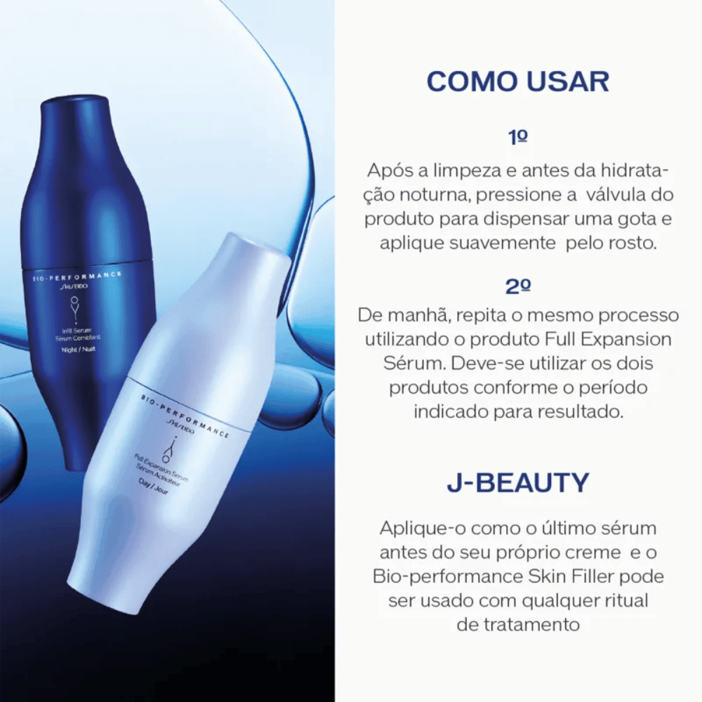 Shiseido Séruns de Preenchimento Bio-Performance Skin Filler