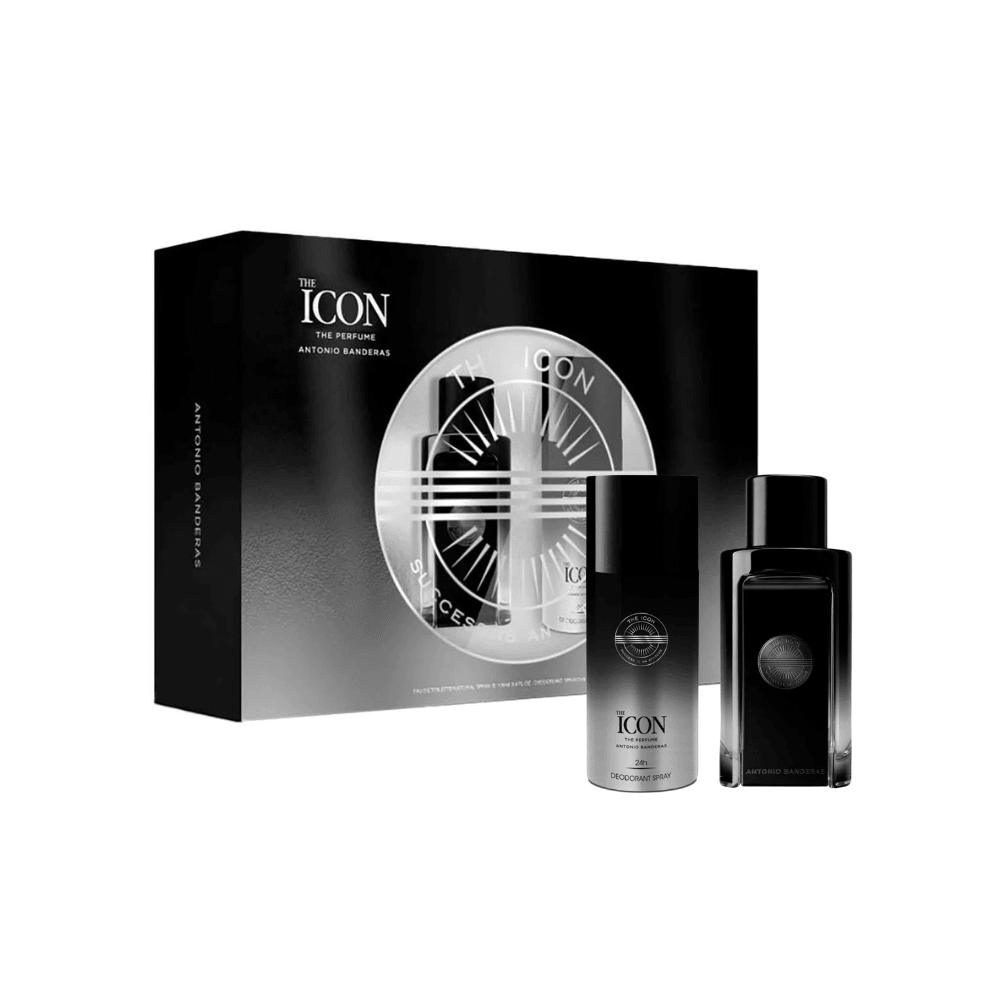 Kit Antonio Banderas The Icon Eau de Parfum Masculino + Desodorante
