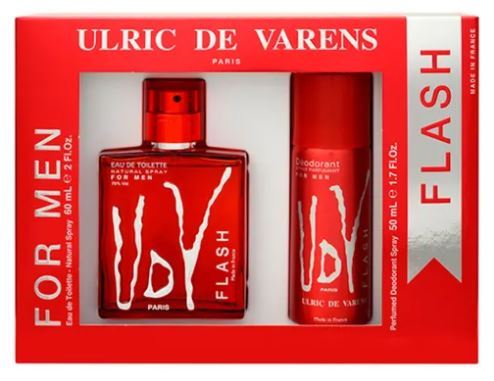 Kit Ulric de Varens UDV Flash - Perfume EDT + Desodorante Kit