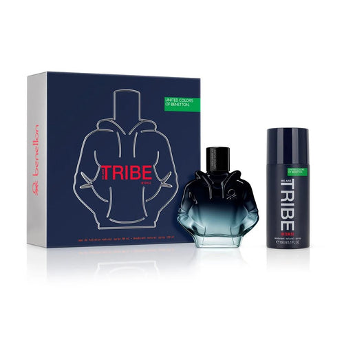 BENETTON WE ARE TRIBE INTENSE EDP 90ML + DEO 150ML