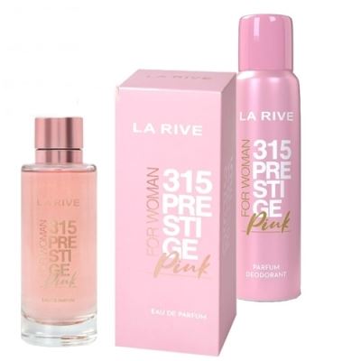 Coffret La Rive Kit - Perfume 315 Prestige Pink Feminino EDP + Desodorante Kit