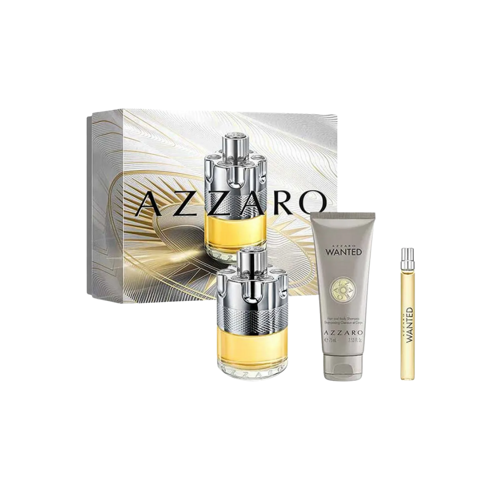 Coffret Azzaro Wanted Eau de Toilette + Shower Gel + Travel Size