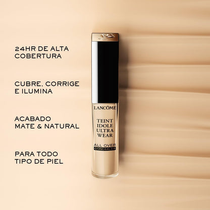 Lancôme, Idôle, Corretivo, Cobertura Completa, Teint Ultra Wear All Over
