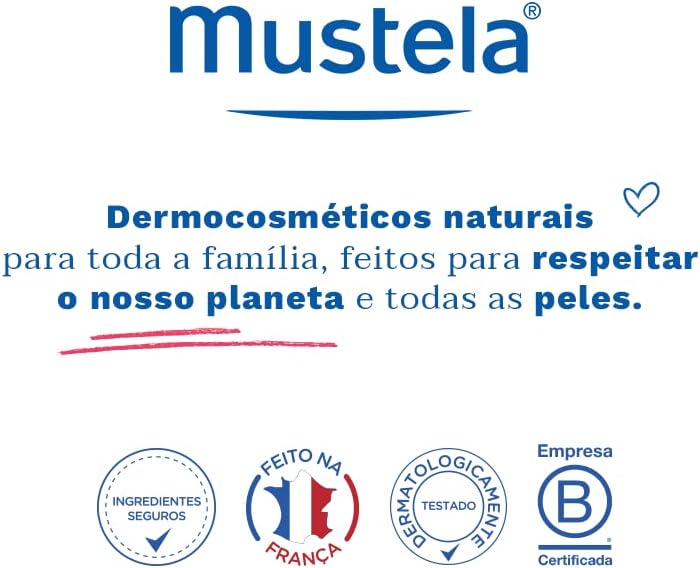 Musti Perfume Suave Mustela Bebê, Perfume Infantil, 97% de ingredientes de origem natural, 50ml, Mustela Bebê, 50 Ml