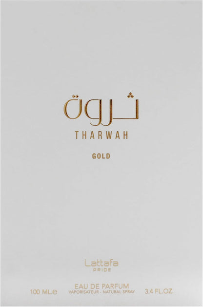 Lattafa Tharwah Gold Eau de Parfum 100ml