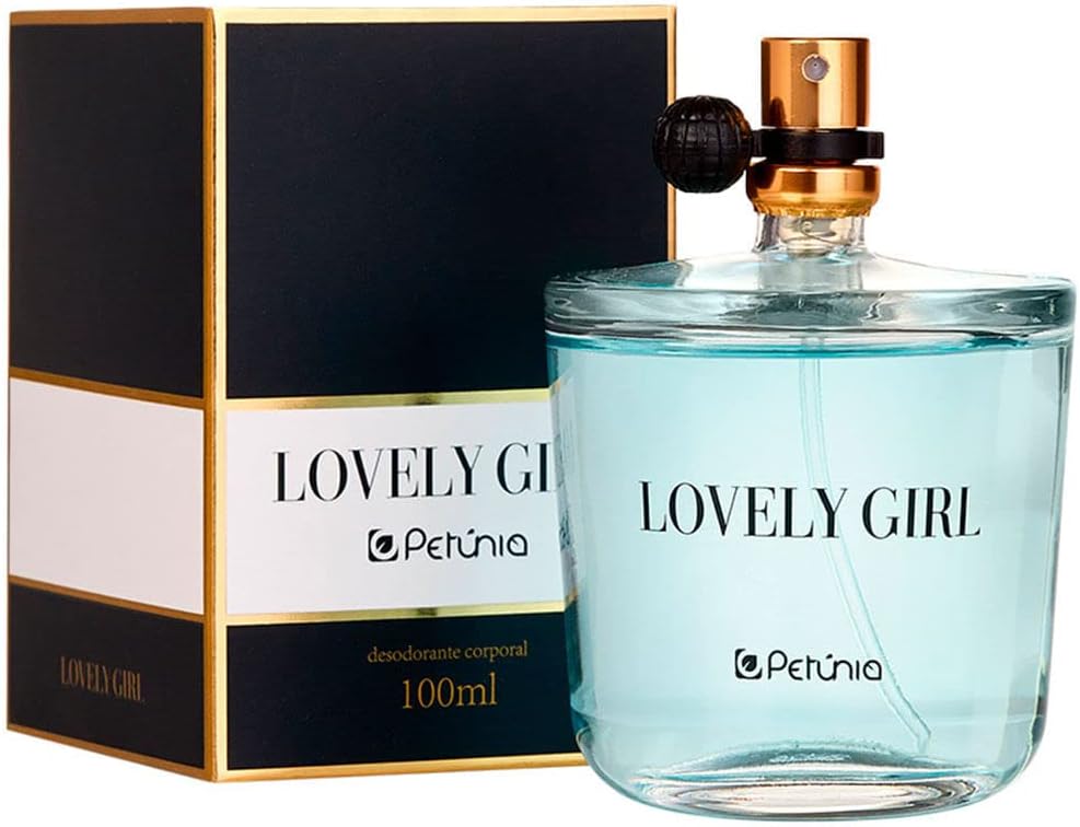 Petunia Perfume Feminino Eau De Toilette Lovely Girl 100Ml