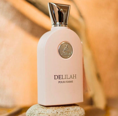 Lattafa Maison Alhambra Delilah Pour Femme Eau de Parfum Spray para mulheres, 100 ml