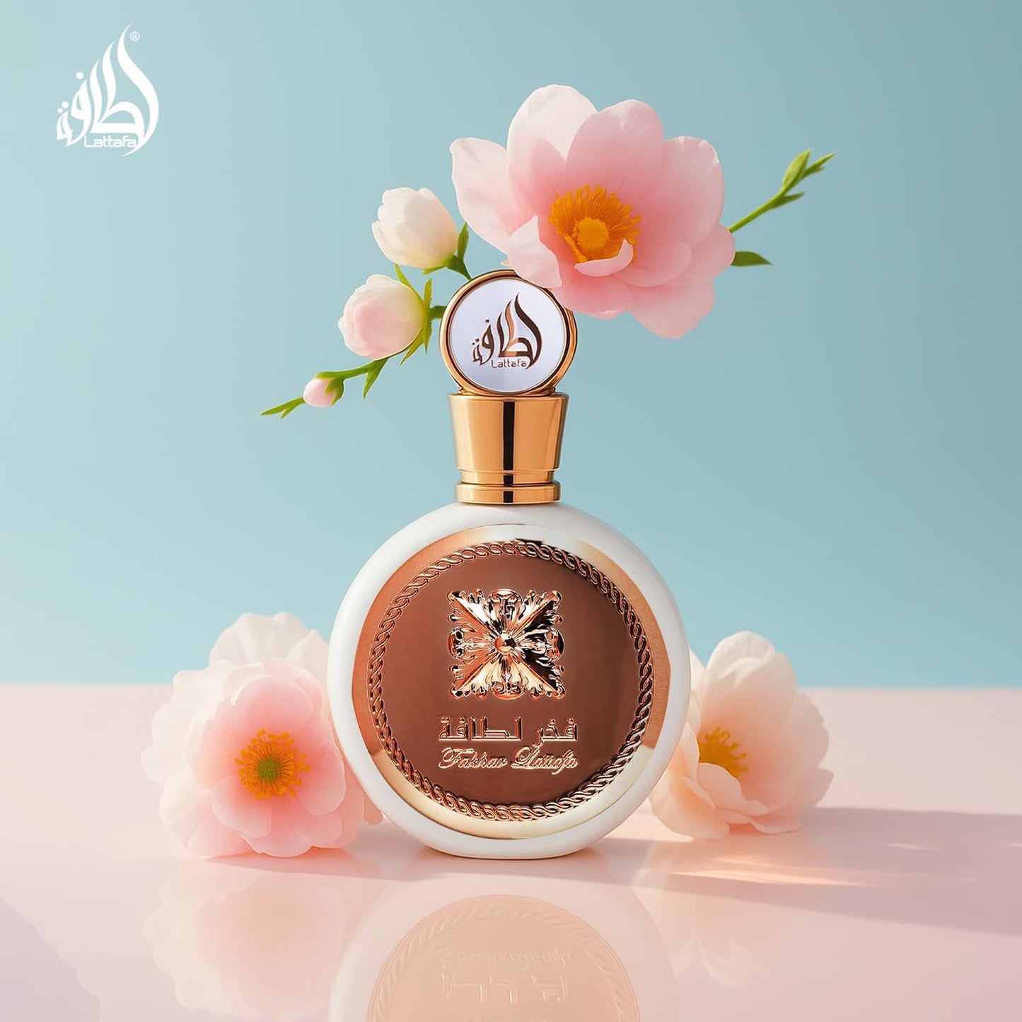 Eau de Parfum Lattafa Fakhar spray feminino, 100 ml