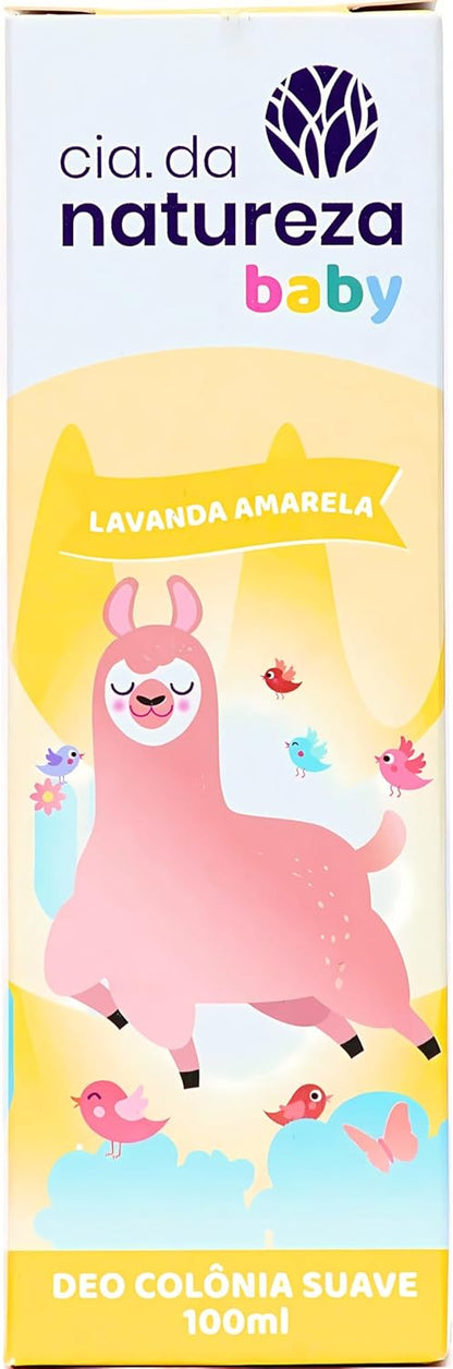 Cia. da natureza, Deo Colônia Infantil, Lavanda Amarela, 100ml