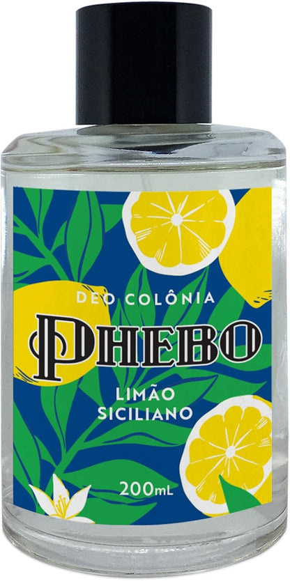 PHEBO - Deo Colônia Limão Siciliano 200ml