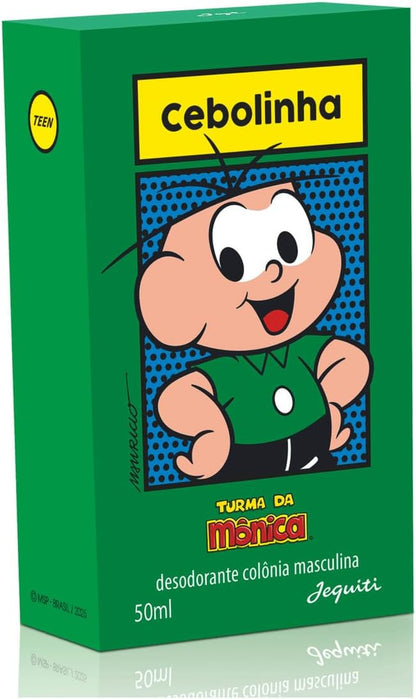 Cebolinha Desodorante Colônia Jequiti, 50ml