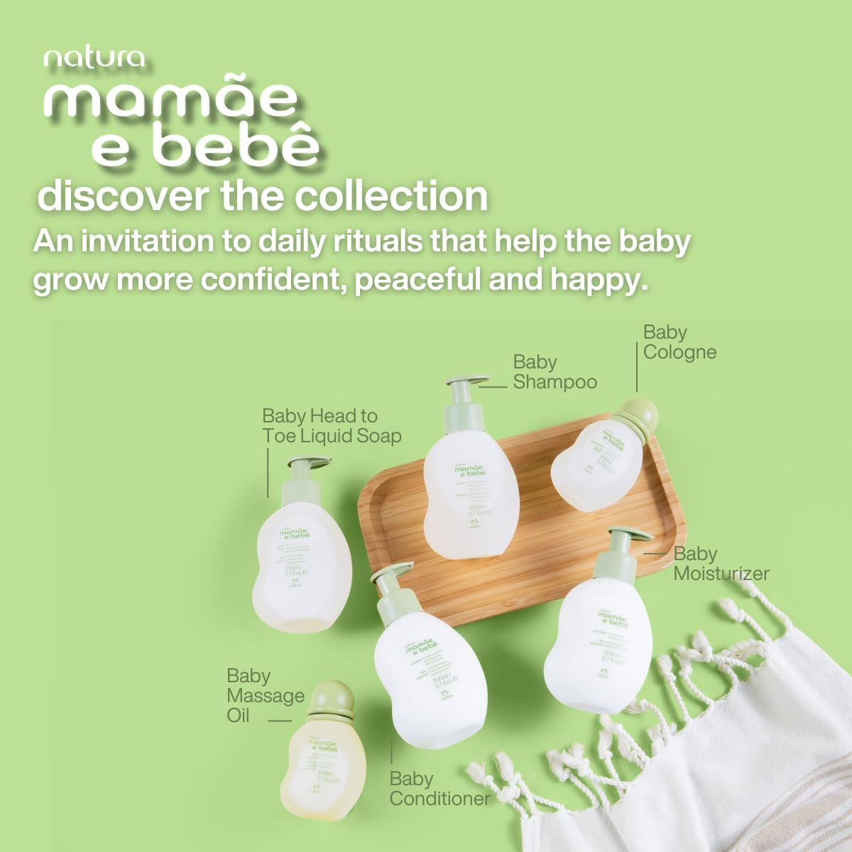 Mamãe e Bebê Água de Colônia Tradional 100 ml