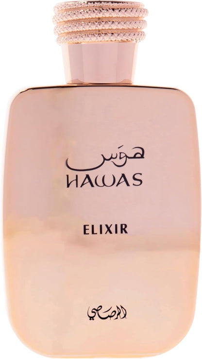 IMPORTADO PERFUME ARABE RASASI HAWAS ELIXIR UNISSEX EDP 100ML