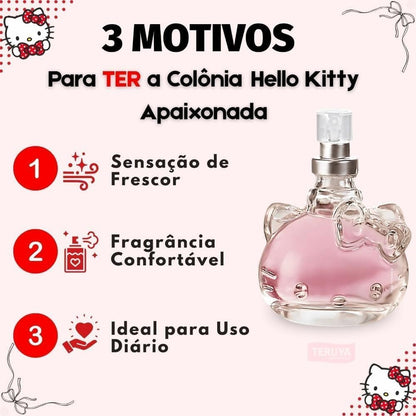 Colônia Desodorante Feminino Hello Kitty Estilosa, 25ml