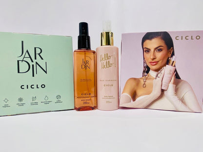 Kit Body Splash Hello Hello + Jardin Nectarina
