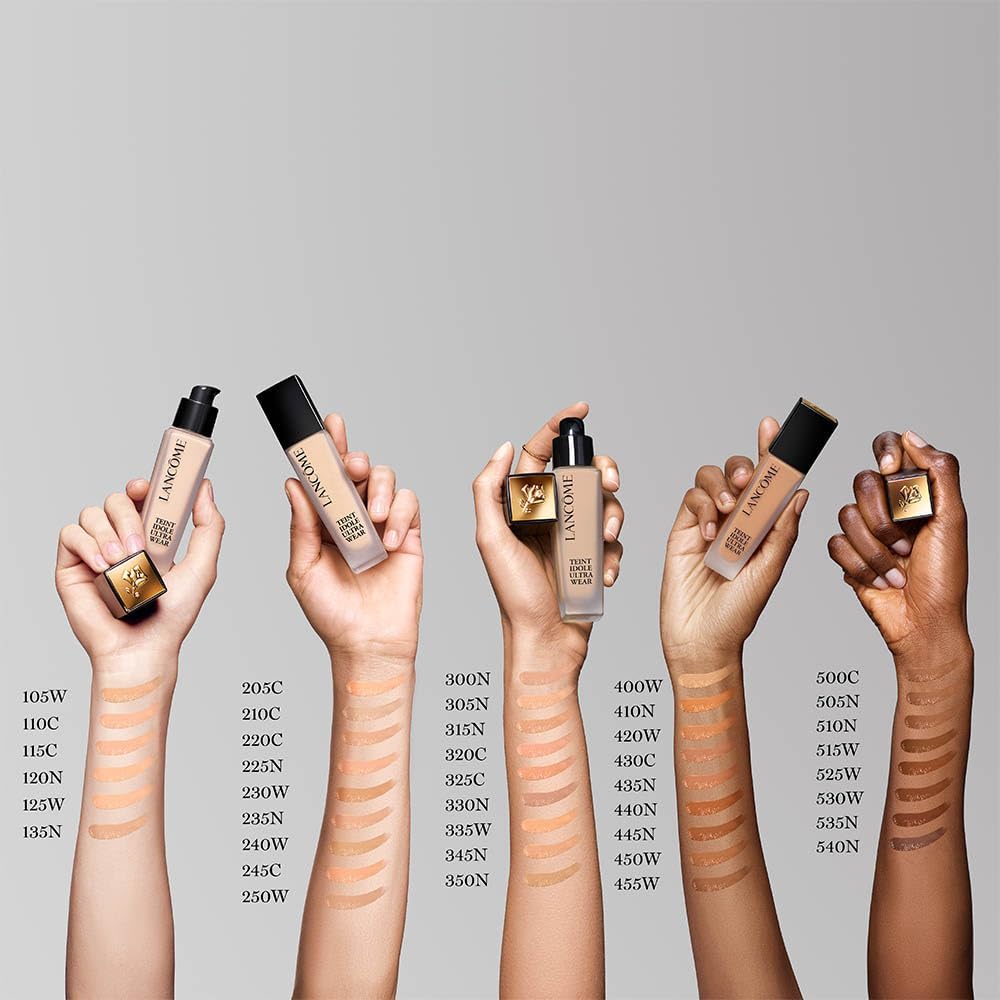 Lancôme, Idôle, Base Líquida, Alta Cobertura, Teint Ultra Wear, Care & Glow