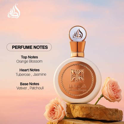Eau de Parfum Lattafa Fakhar spray feminino, 100 ml
