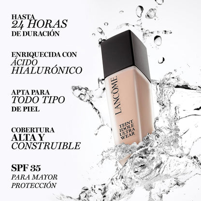 Lancôme, Idôle, Base Líquida, Alta Cobertura, Teint Ultra Wear, Care & Glow