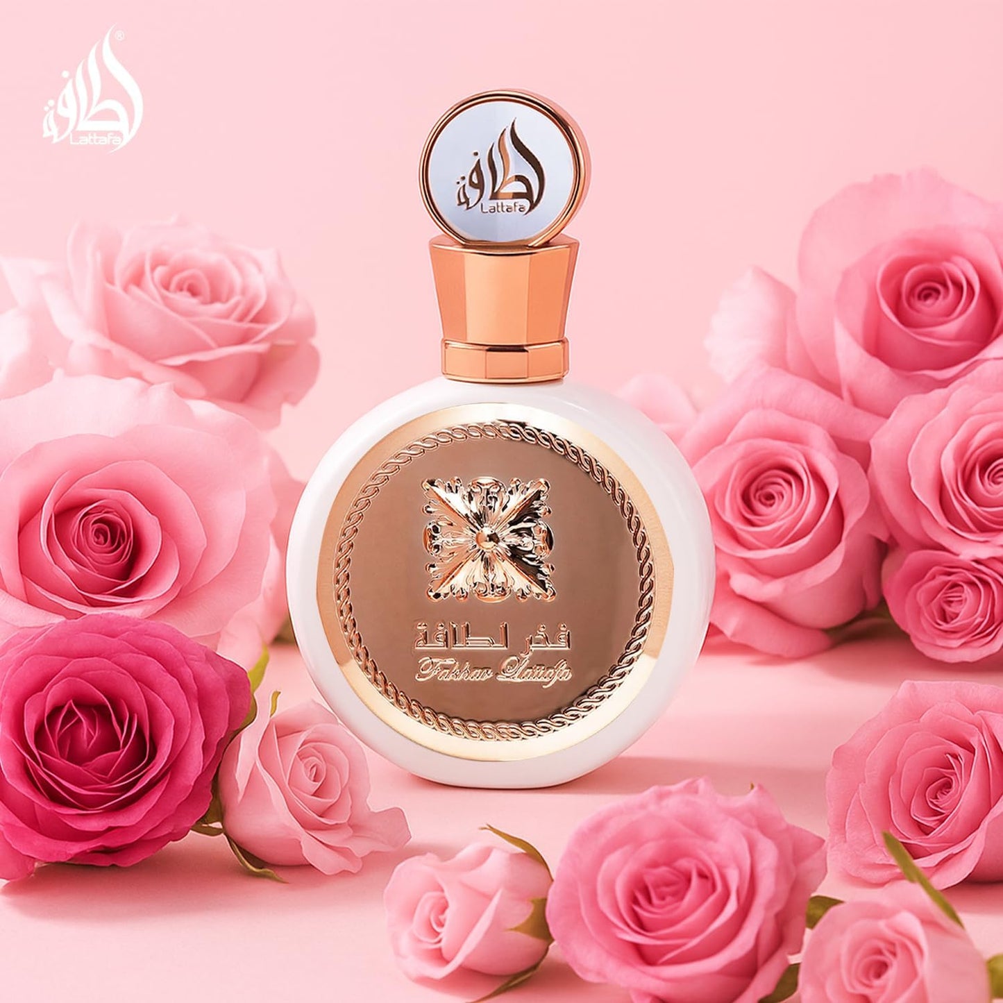 Eau de Parfum Lattafa Fakhar spray feminino, 100 ml