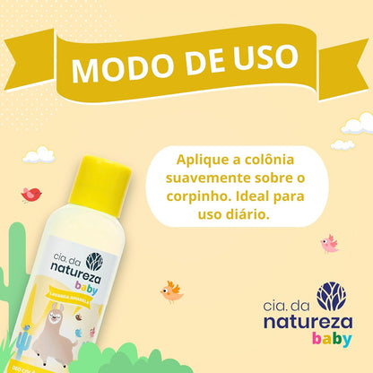Cia. da natureza, Deo Colônia Infantil, Lavanda Amarela, 100ml