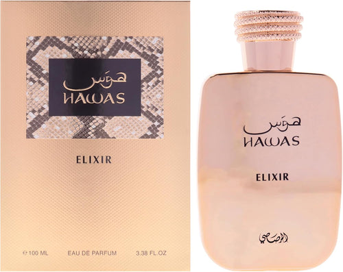 IMPORTADO PERFUME ARABE RASASI HAWAS ELIXIR UNISSEX EDP 100ML