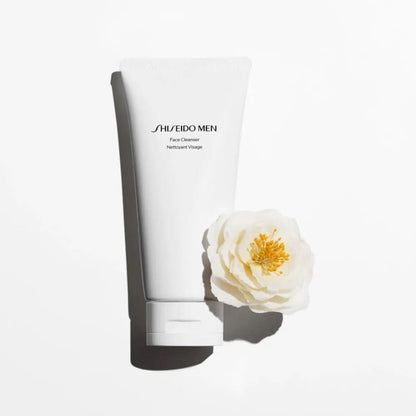 Shiseido Men Face Cleanser - Espuma De Limpeza e Creme para Barbear
