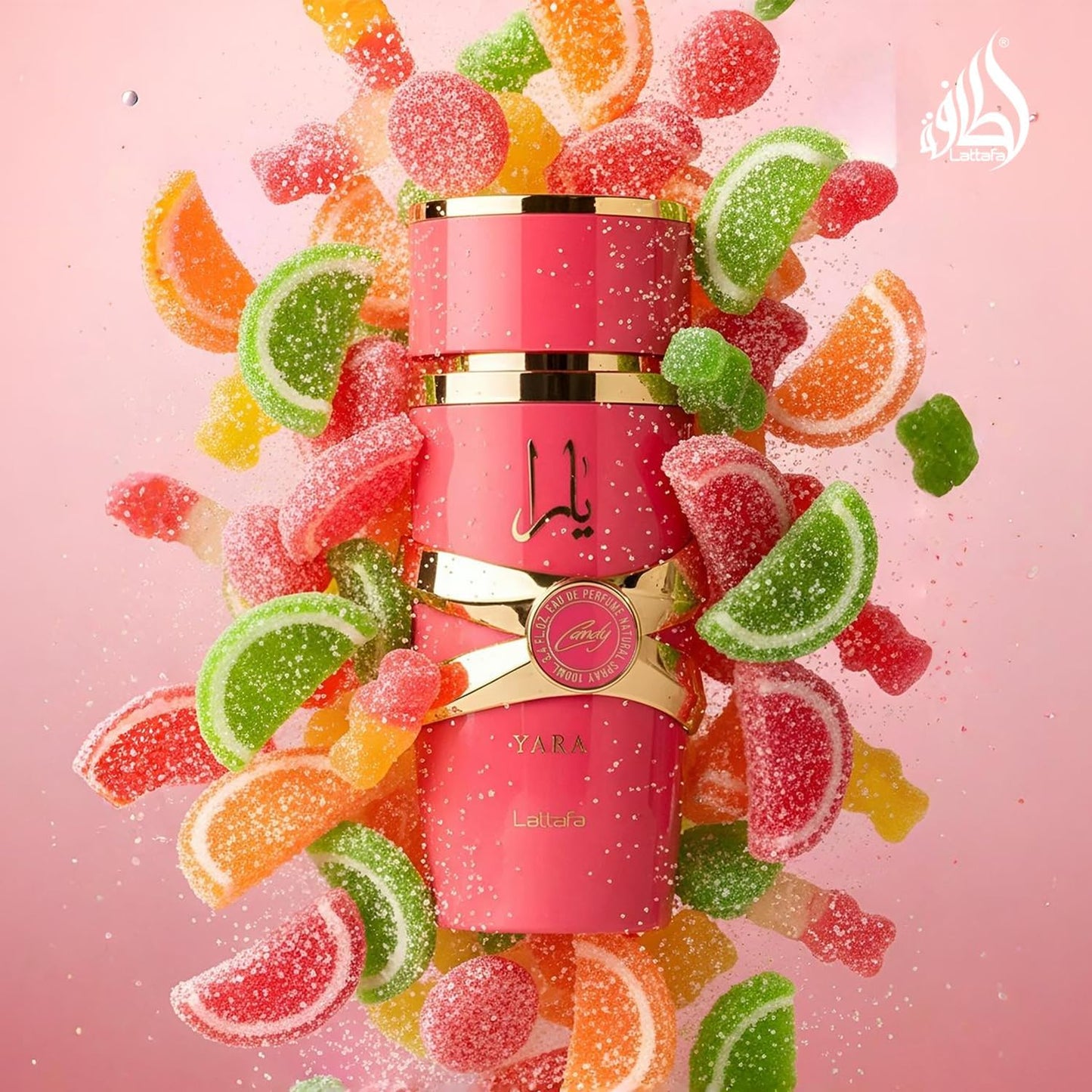 Lattafa Yara Candy Eau de Parfum 100ml (pink)