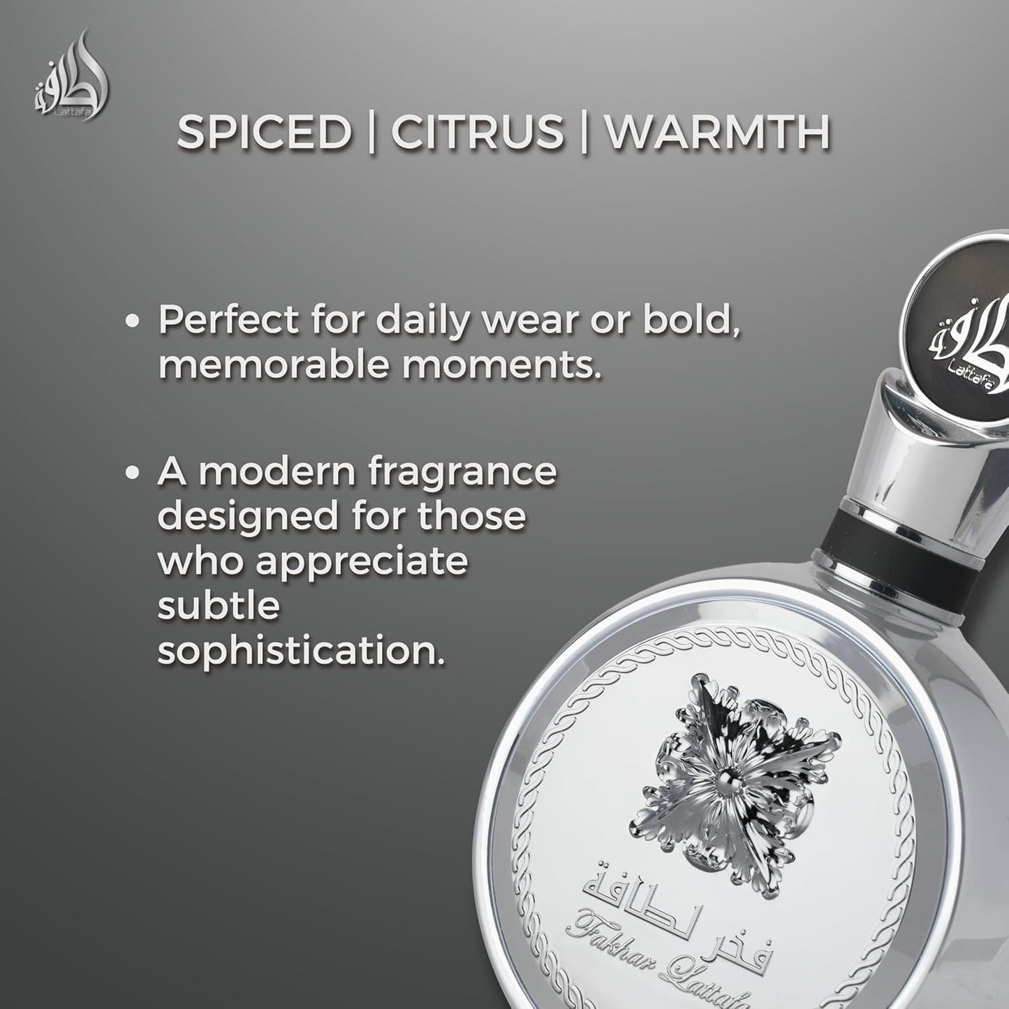 Fakhar Platinum Eua de Parfum Lattafa 100ml
