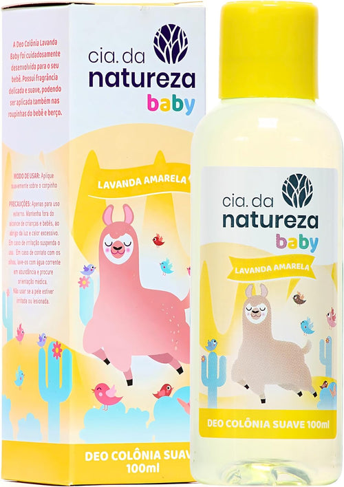Cia. da natureza, Deo Colônia Infantil, Lavanda Amarela, 100ml