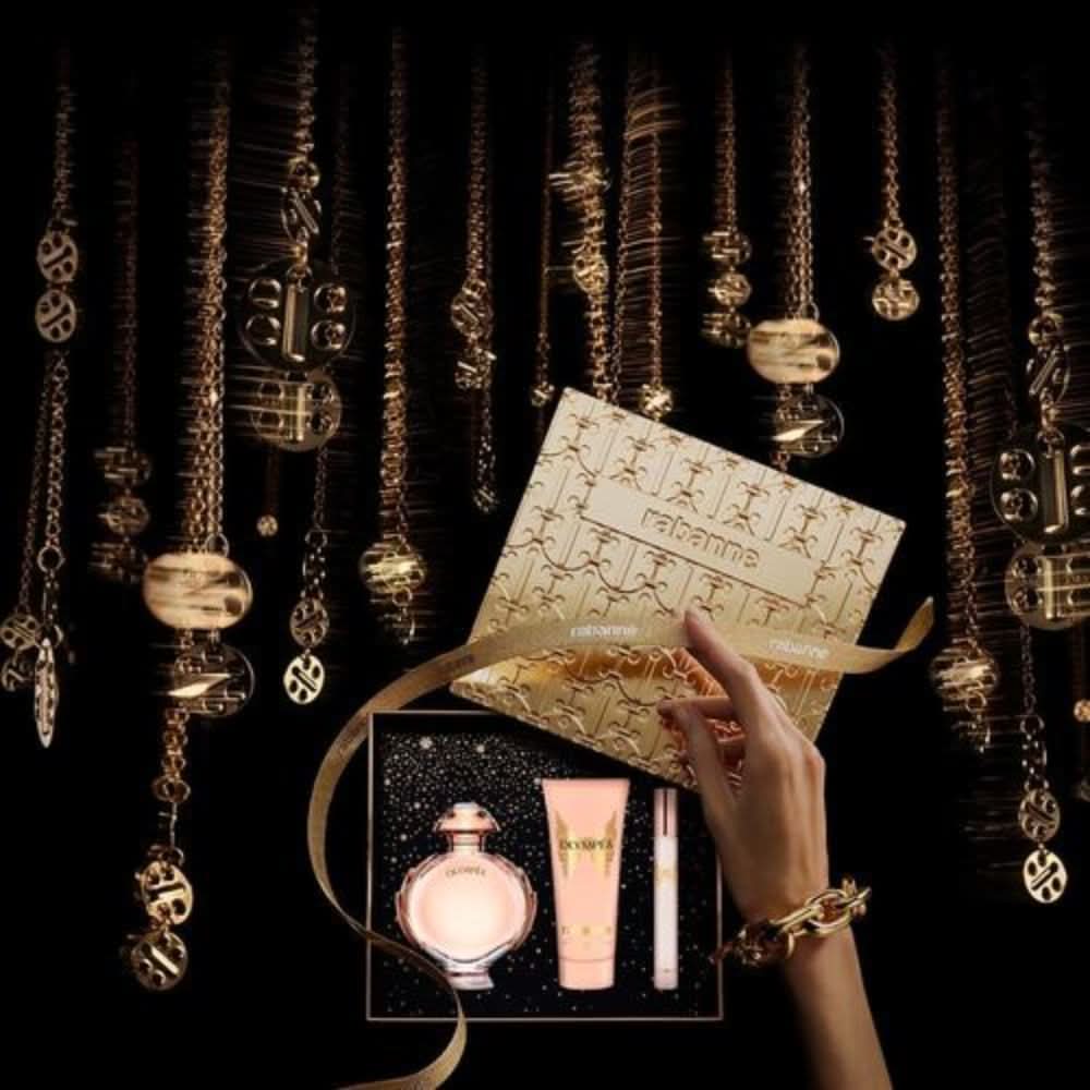 Paco Rabanne Kit Olympea Eau de Parfum Feminino + Body Lotion + Travel Size