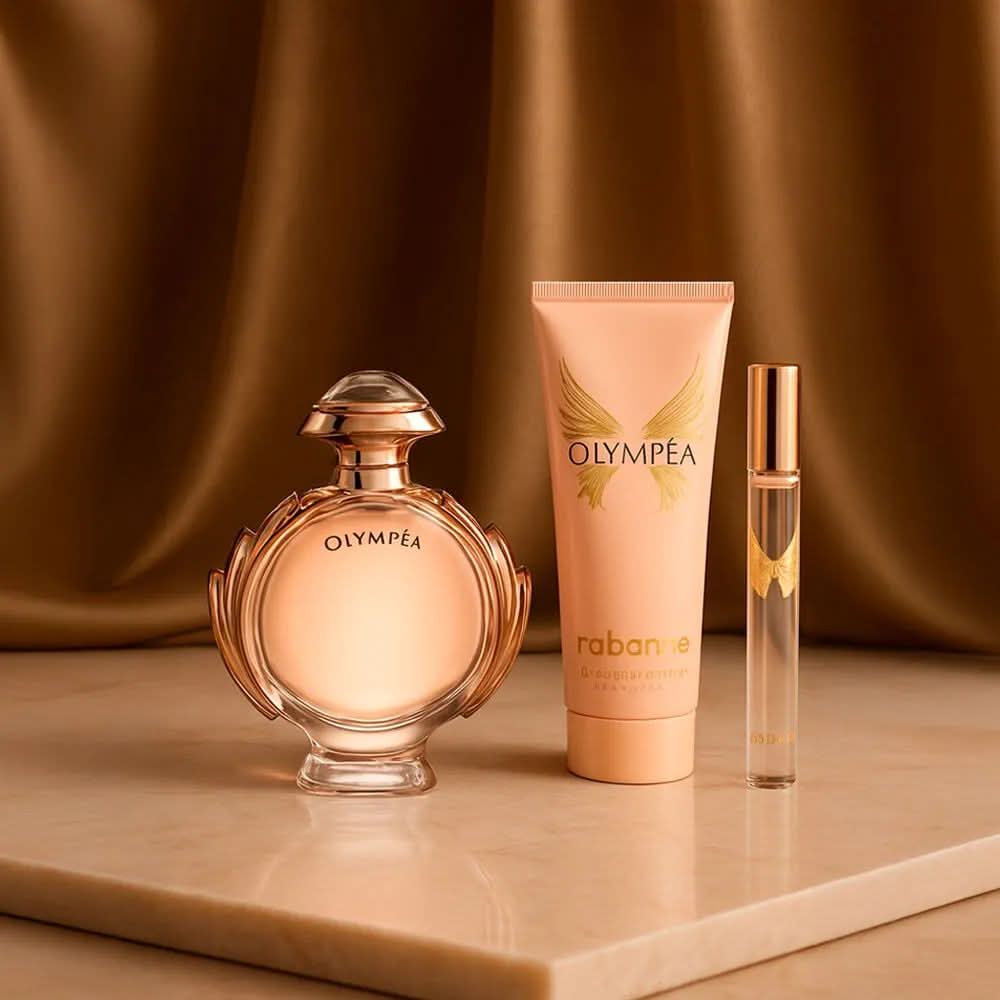 Paco Rabanne Kit Olympea Eau de Parfum Feminino + Body Lotion + Travel Size