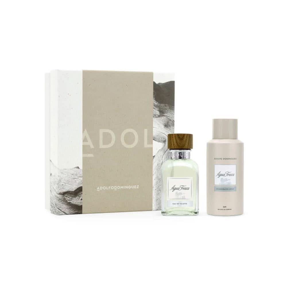 Coffret Adolfo Dominguez Kit Agua Fresca Eau de Toilette Masculino + Desodorante
