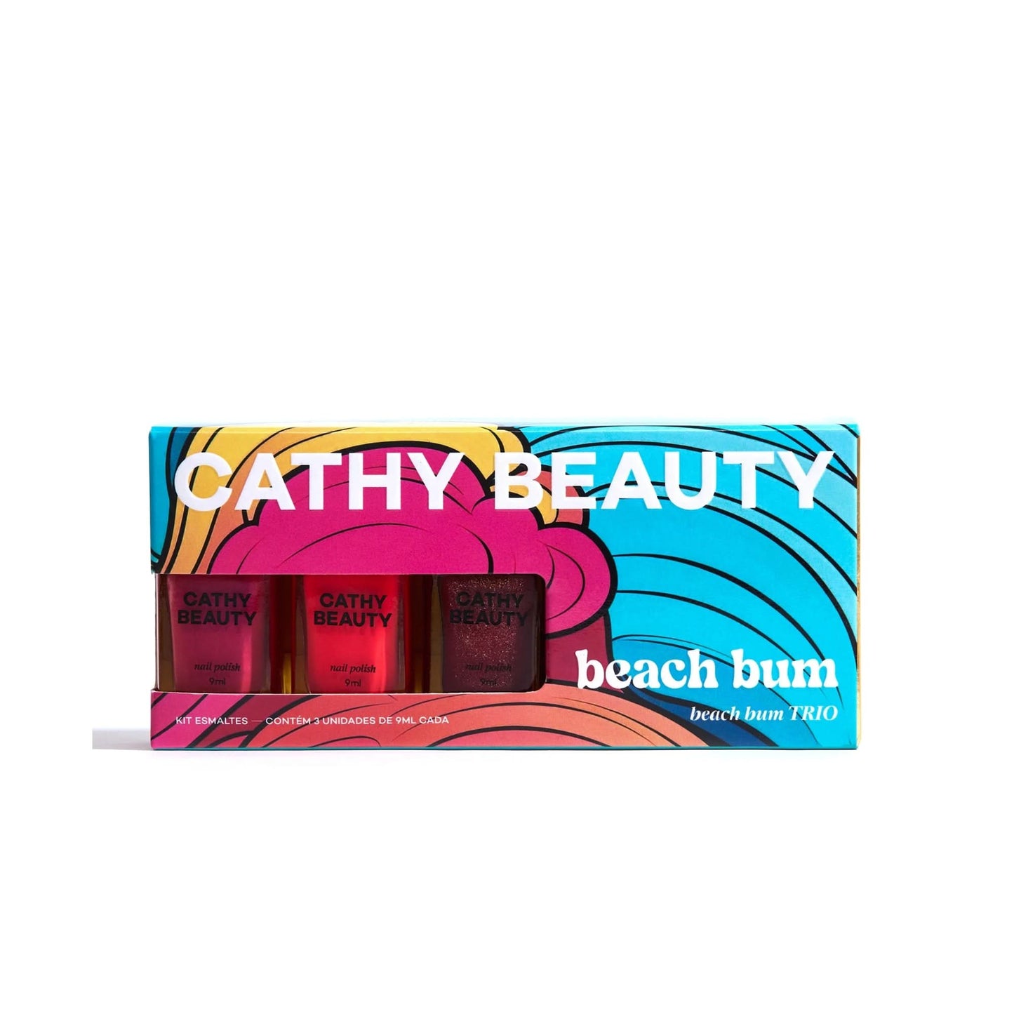 Cathy Beauty Kit Esmaltes Trio