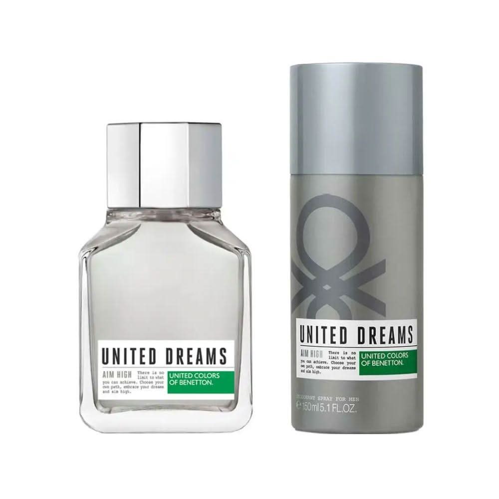 Coffret Benetton Kit Aim High Eau de Toilette Masculino + Desodorante