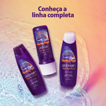Creme de Tratamento Ausssie 3 Minute Miracle Bye Bye Frizz Óleo De Jojoba E Babosa Australiana 236 ml