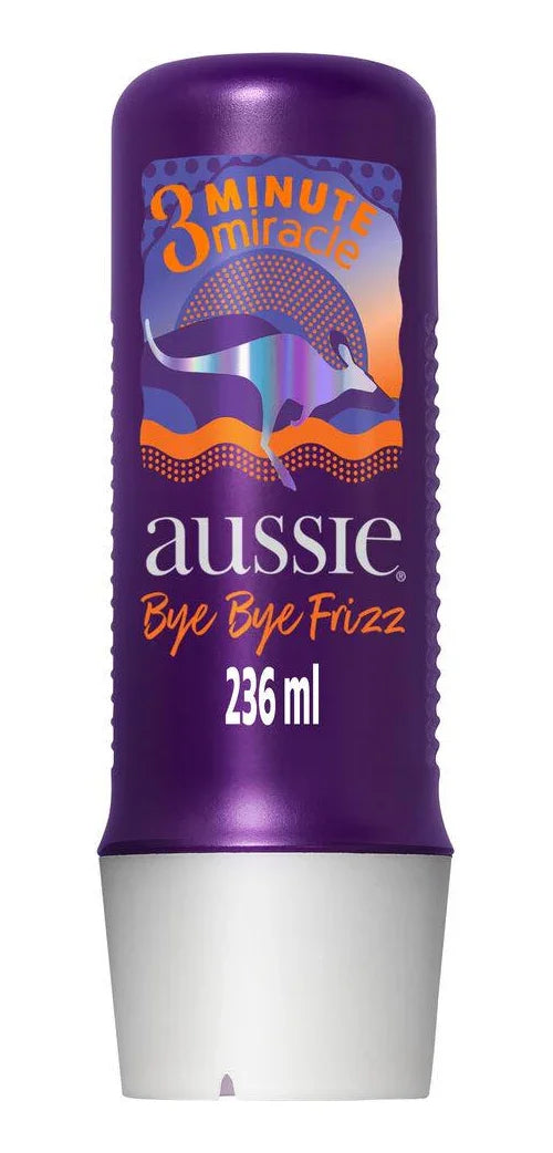Creme de Tratamento Ausssie 3 Minute Miracle Bye Bye Frizz Óleo De Jojoba E Babosa Australiana 236 ml