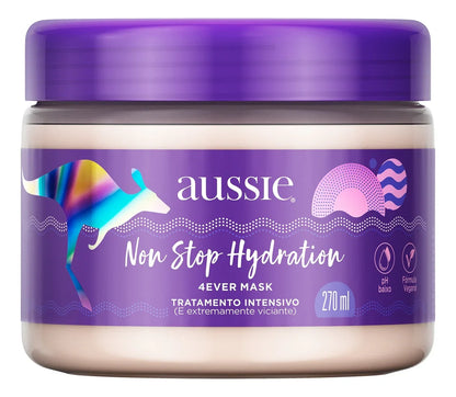 Máscara de Tratamento Capilar Aussie Non Stop Hydration 270ml