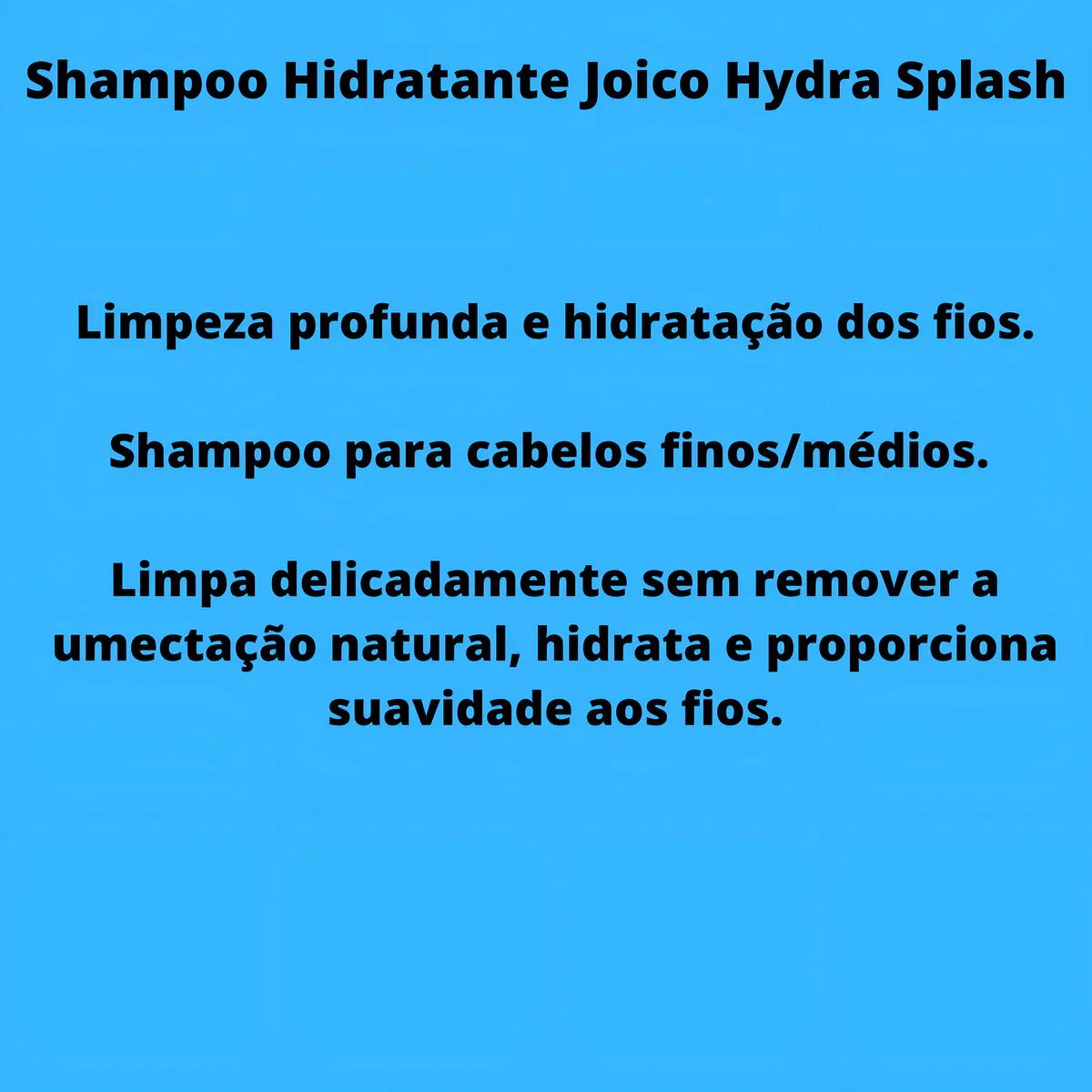 Joico Hydra Splash Shampoo 300ml + Condicionador 250ml