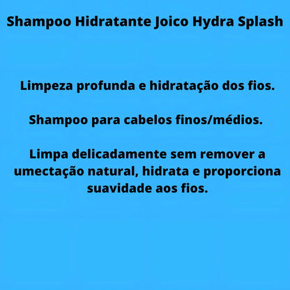 Joico Hydra Splash Shampoo 300ml + Condicionador 250ml