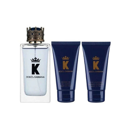 Dolce & Gabbana Kit K Eau de Toilette Masculino + Gel para Banho + Pós Barba