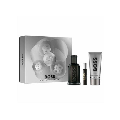 Hugo Boss Kit Bottled Parfum Masculino + Travel Size + Shower Gel