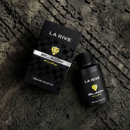 La Rive Kit Black Fury Eau de Toilette Masculino + Desodorante